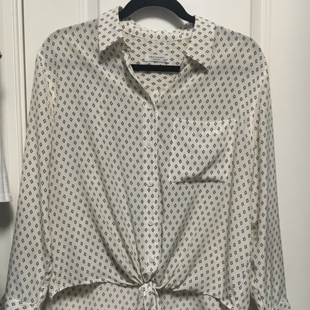 Equipment silk blouse XS